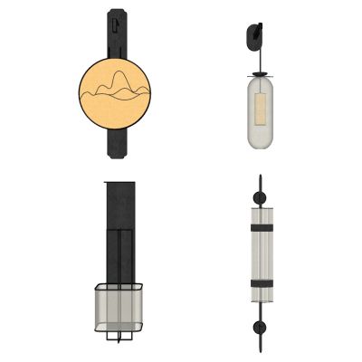 新中式简约壁灯客厅卧室餐厅过道时尚创意壁灯装饰灯