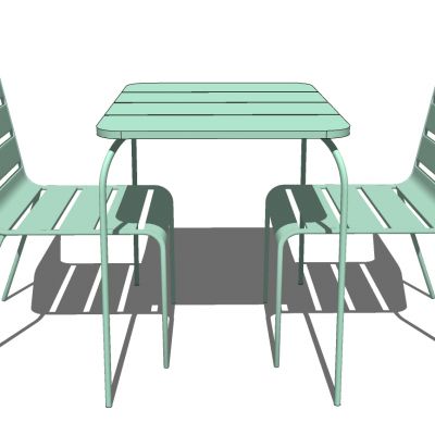 户外铁艺休闲桌椅