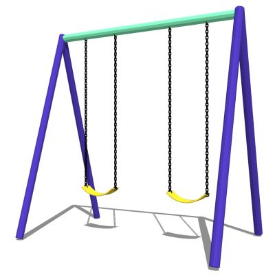 户外娱乐器材秋千SU模型