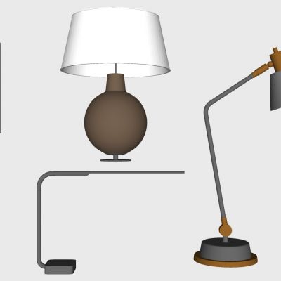 北欧现代台灯组合