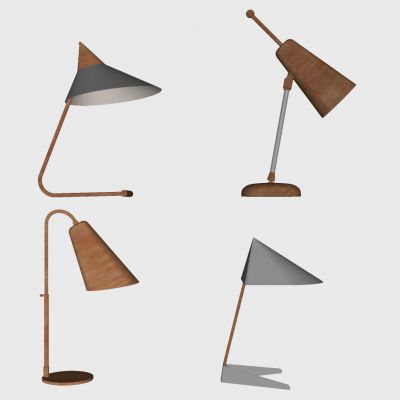 现代北欧台灯组合