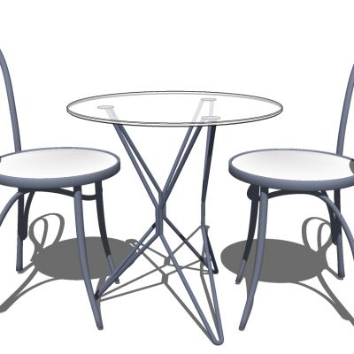 户外铁艺休闲桌椅