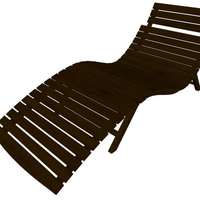 木质躺椅