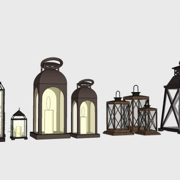 新中式庭院景观灯马灯落地灯