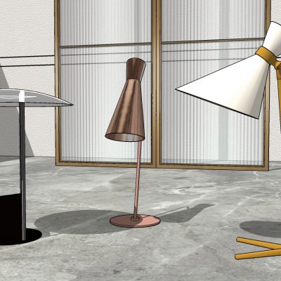 美式欧式现代简约书房客厅卧室