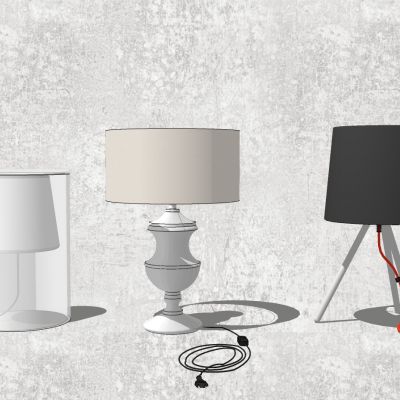 现代简约欧式台灯组合