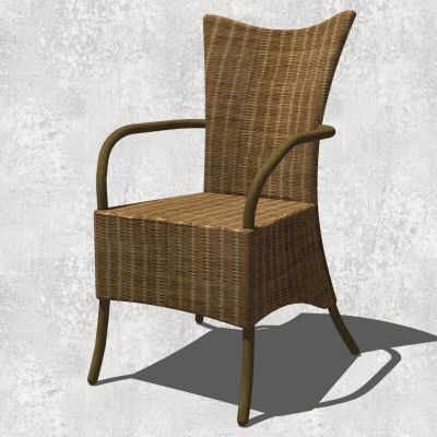 户外休闲藤编竹编藤椅