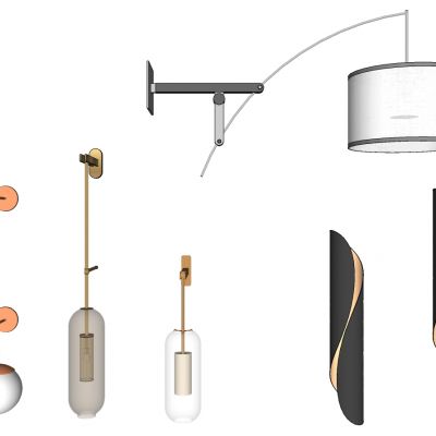 现代简约轻奢玻璃壁灯道灯具