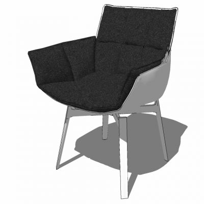 北欧现代休闲单椅