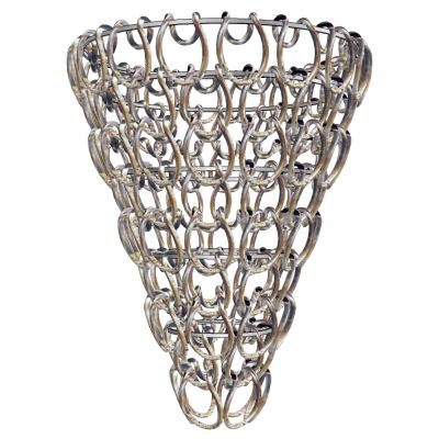 现代金属环水晶吊灯