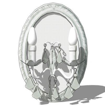 法式欧式雕花水晶壁灯