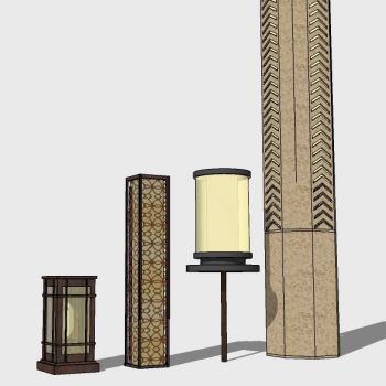 新中式庭院景观灯马灯落地灯