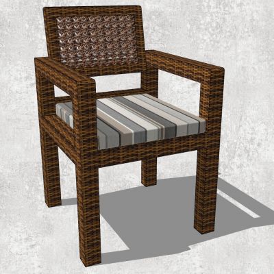 户外休闲藤编竹编藤椅