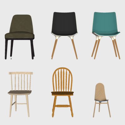 现代欧式美式法式椅