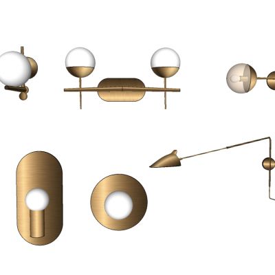 简欧式新中式轻奢壁灯