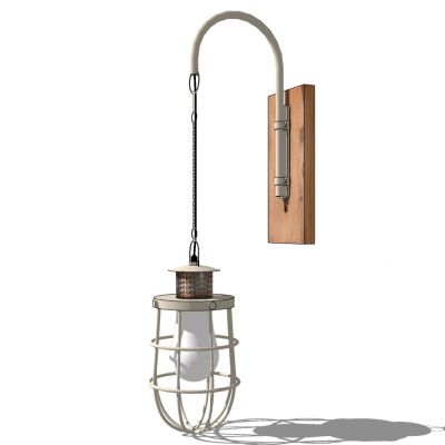 欧式现代户外铁艺防水壁灯