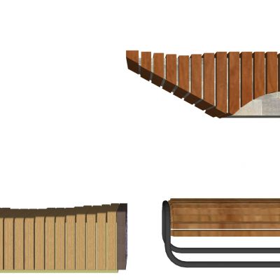 室外户外公园休闲座椅