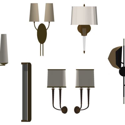 新中式简欧式壁灯