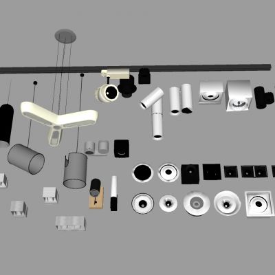 筒灯射灯轨道射灯斗胆灯舞台射灯吊灯