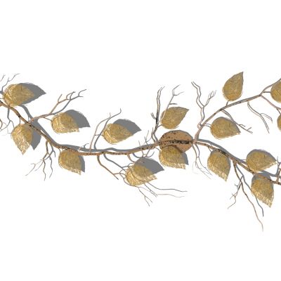 现代异形树叶树枝壁灯挂饰挂件