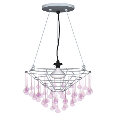 现代金属水晶吊灯