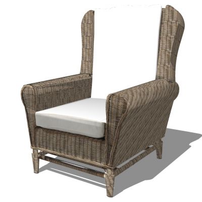 东南亚户外藤编编织竹编席编沙发