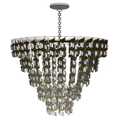 现代新中式水晶吊灯