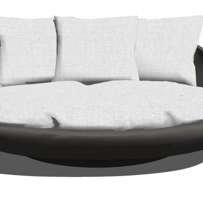 户外藤编休闲沙发