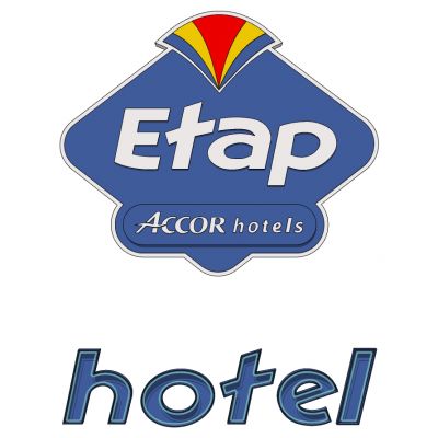 现代旅馆霓虹灯管造型字母图案