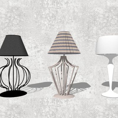 现代北欧简欧式台灯组合