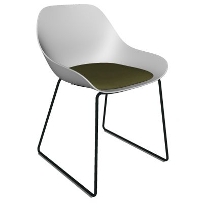 现代北欧简约铁艺休闲单椅