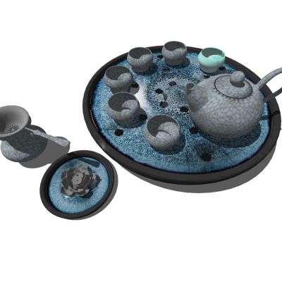 中式茶具茶海茶盘茶壶功夫茶具