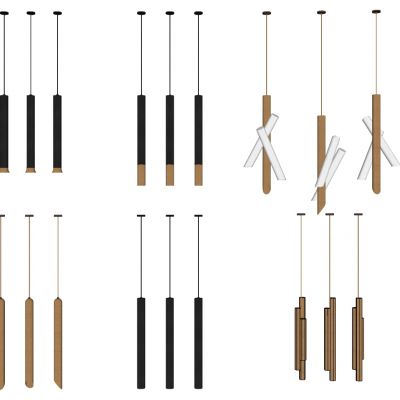 现代北欧金属吧台小吊灯