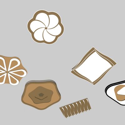 现代异形吸顶灯