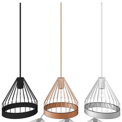 现代新中式藤编编织条吊灯