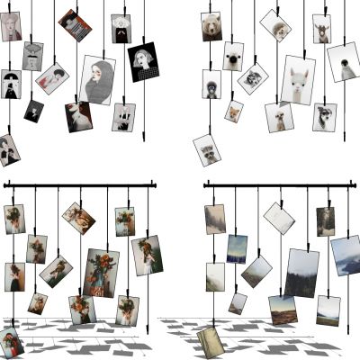 北欧照片墙挂饰挂件