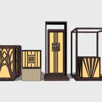 新中式庭院景观灯马灯落地灯