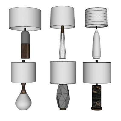 现代新中式台灯