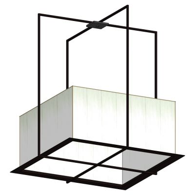 新中式方形吊灯