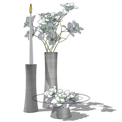 花瓶插花摆件饰品摆件花瓶