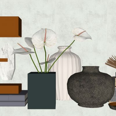 新中式饰品摆件花瓶