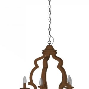 欧式美式金属铁艺吊灯