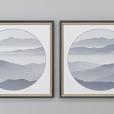 新中式挂画装饰画