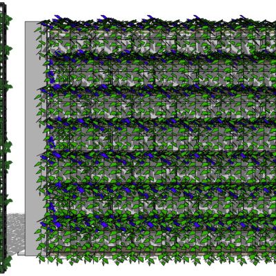 现代垂直绿化植物绿植墙植物墙