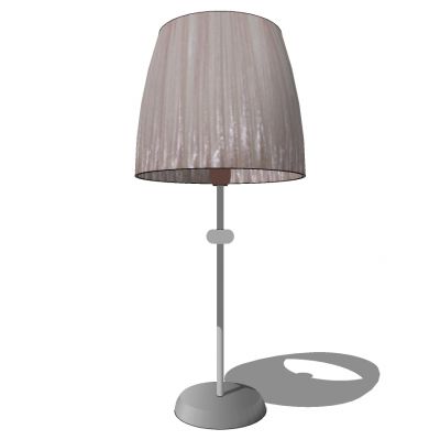 现代简约台灯床头灯香槟百褶灯罩台灯