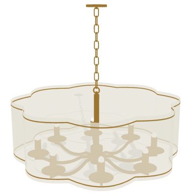 新中式金属烛台吊灯