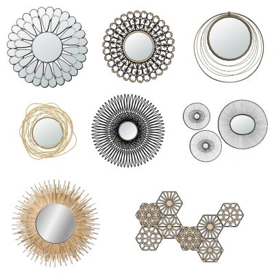 欧式法式装饰镜子挂饰挂件墙饰