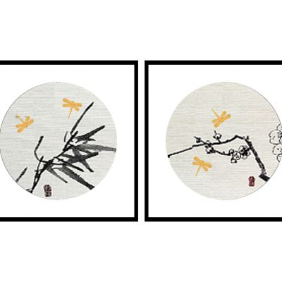 新中式装饰挂画