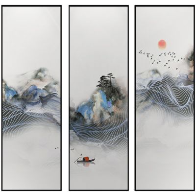 新中式日式装饰画挂画