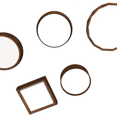 现代吸顶灯组合